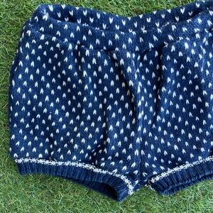 NWOT Urban Renewal Pull On Sweater Shorts | vintage fabric | sz S/M small medium